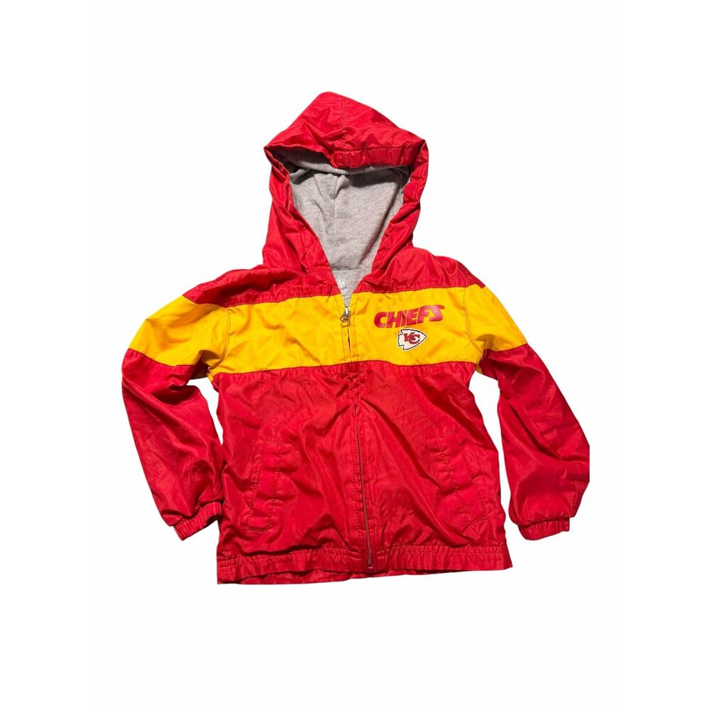 Vintage NFL Kansas City Chiefs Foot ball windbreaker 90s